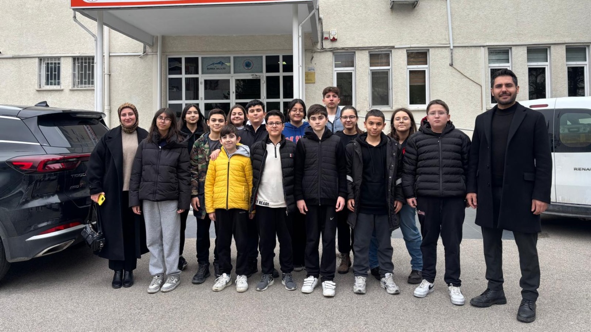 8. Sınıf Öğrencilerimizle  Ulubatlı Anadolu Lisesi Tanıtım Gezisi